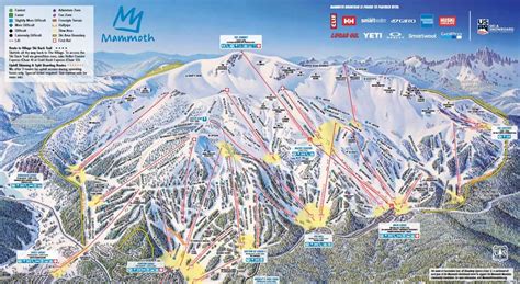 Mammoth Mountain Trail Map Snowjam Ski And Snowboard Expo