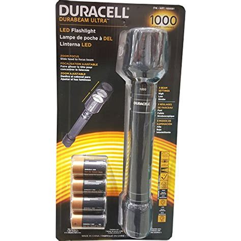 Duracell Durabeam Ultra Led Flashlight 1000 Lumens New