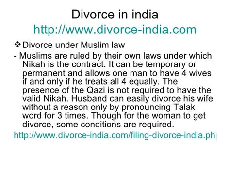 divorce in india