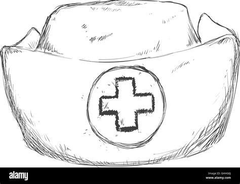 Nurse Hat Drawing