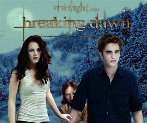 Breaking Dawn Poster. Edward, Bella, Renesmee - Twilight Series Fan Art ...