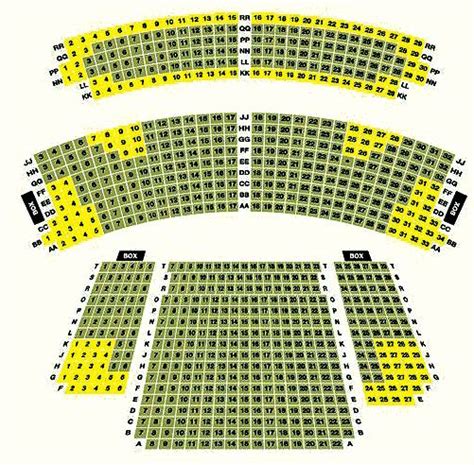 Booth Theater Charlotte Seating Chart