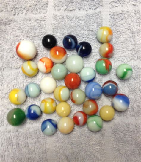 Vintageantique Marbles Lot Of 39 Including 6 Shooters Etsy