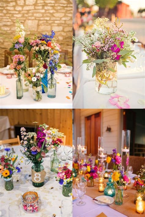 20 Whimsical Wildflower Wedding Centerpieces 2024 Wildflower Wedding