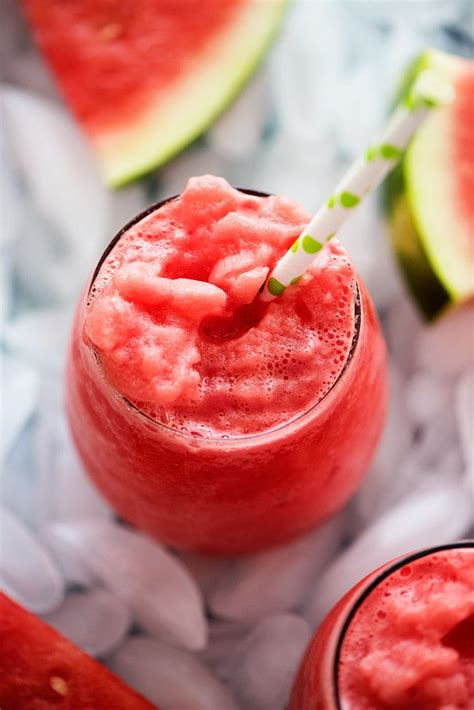 Cool Off With These Watermelon Lemonade Slushies Only 2 Ingredients