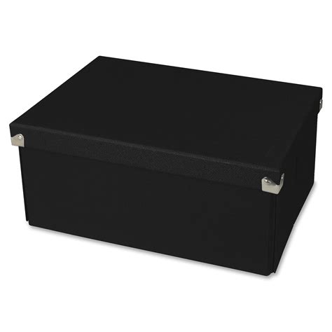 Samsill Pop N Store Decorative Box 95 X 1275 X 313 Black