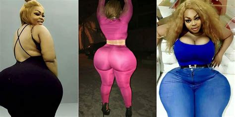 Lady With The ‘biggest Butt In West Africa Flaunts It In New Photos