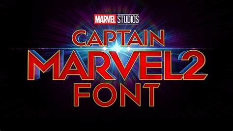 Captain Marvel Font Free Download Letroot We Trust Creativity