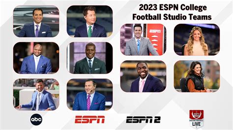 Espn Announces College Football Studio Lineup New Roles For Riggs