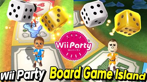 wii party board game island gameplay kentaro vs theo vs martin vs rainer alexgamingtv wii