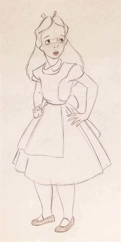 Animation Collection Original Production Animation Drawing Of Alice