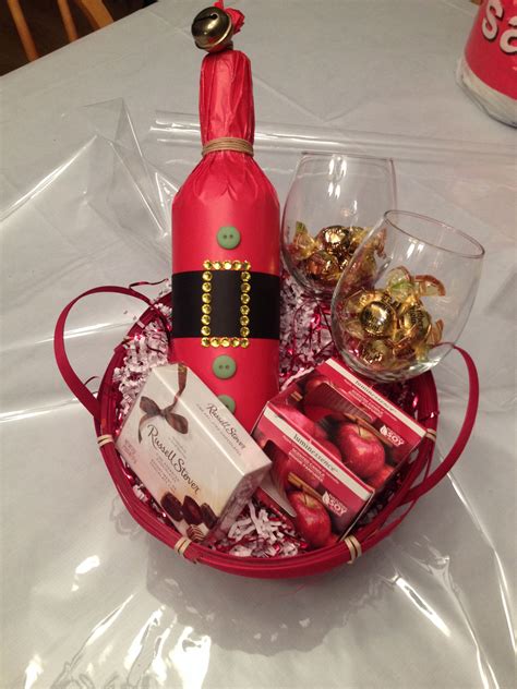 Check spelling or type a new query. Gift basket for two! Includes bottle of wine (Santa wrap ...
