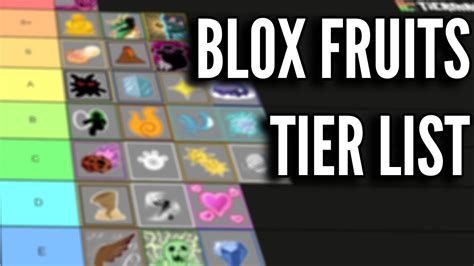 Blox Fruits Tier List Update 17 Blox Fruits Youtube