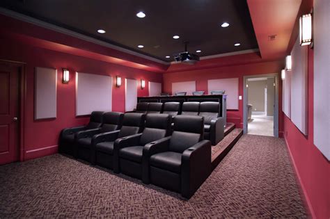 Media Room And Home Theater Traditional Home Theater