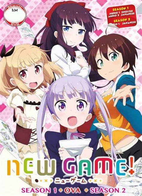 New Game Season 1~2 Ova Complete Episode 1 24 Japanese Anime 2016~2017 Dvd
