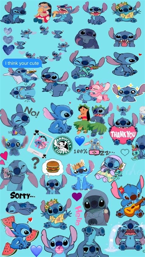 Lilo And Stitch Collage Wallpapers Wallpaper Cave