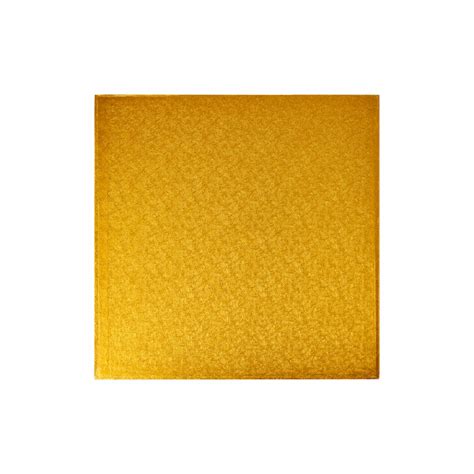 14 Square Gold Foil Cake Board Decopac