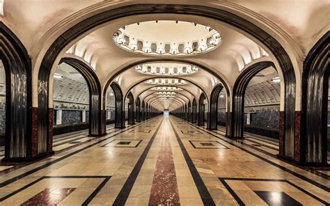 Moscow Metro Is Offering Virtual Tours Of Its Famously Beautiful Subway