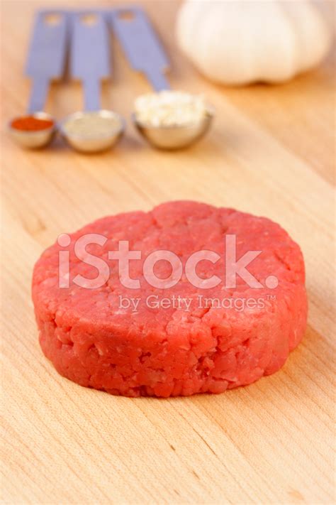 Beef Patty Stock Photo Royalty Free Freeimages