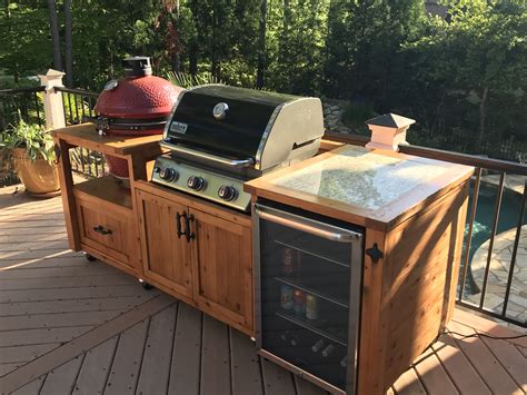 Affordable Outdoor Kitchens Customized For Your Kamado Joe Big Green
