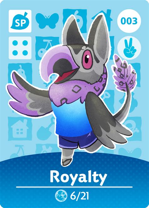 Amiibo cards, in particular, have become a hot selling market since it is now harder to get some of the earlier cards. Animal Crossing Amiibo Card: Royalty — Weasyl