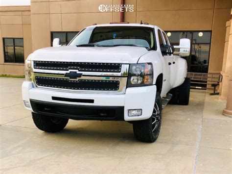 2008 Chevrolet Silverado 3500 Hd With 20x10 18 Fuel Maverick And 3512