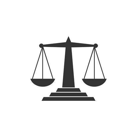 Scale Of Justice Logo Template Illustration Design Vector Eps 10