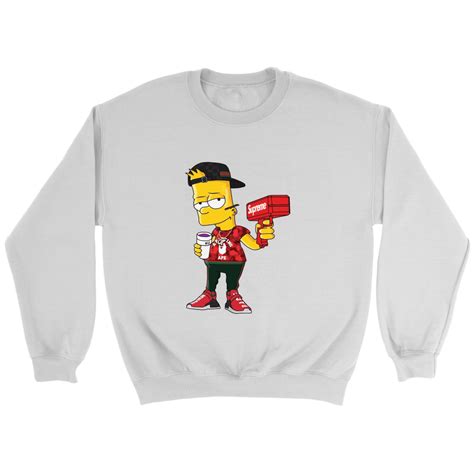 Bart Simpson Gucci Limited Edition Crewneck Sweatshirt In 2021