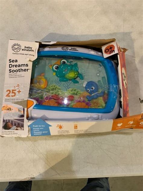 Baby Einstein Sea Dreams Soother Musical Crib Toy And Sound Machine Open