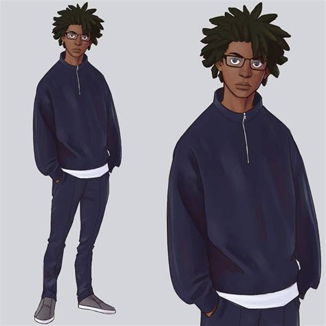 African American Male Anime Characters