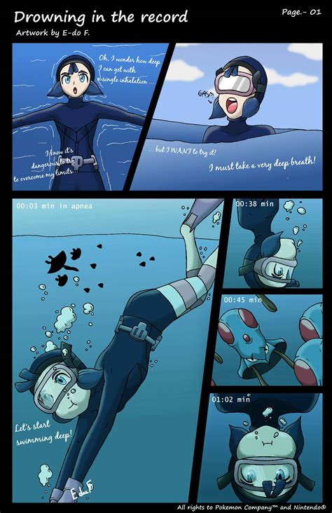 Comic Drowning In The Record Page 01 By Kitsune9412 On Deviantart