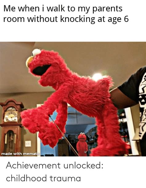 Achievement Unlocked Childhood Trauma Funny Meme On Meme