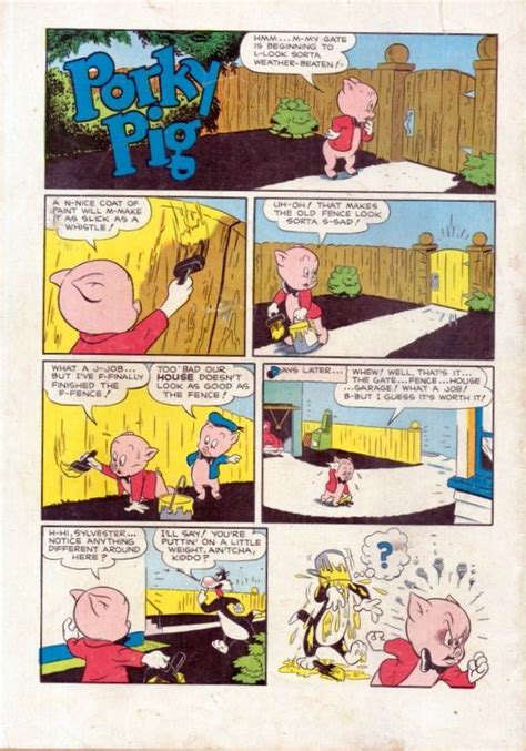 Four Color Comics 2e Série Dell 1942 342 Porky Pig The Lucky