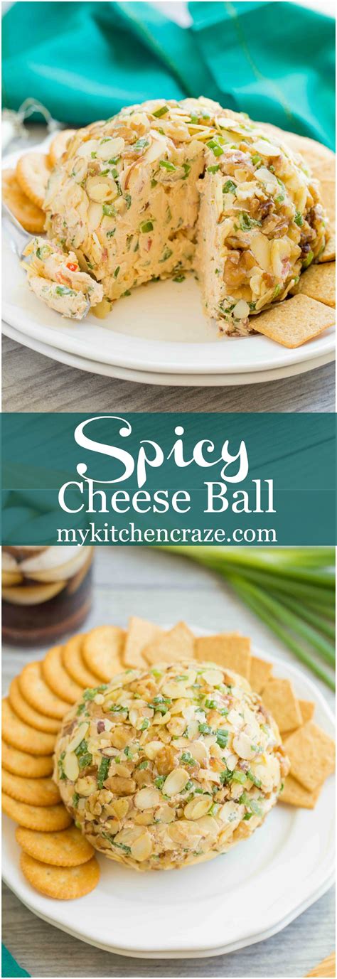 Spicy Cheese Ball My Kitchen Craze