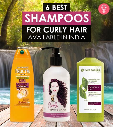 6 Best Shampoos For Curly Hair Available In India Shampoo For Curly