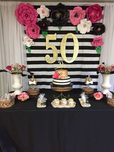 Fabulous 50th Birthday Party Ideas For A Woman Bitrhday Gallery