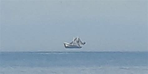 ‘hovering Shrimp Boat Spotted Near Oak Island Rnorthcarolina