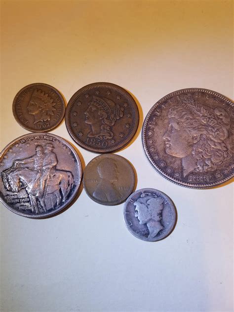 My 6 oldest American : coins
