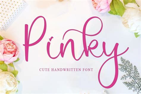 Pinky Font By PiPi Creative Creative Fabrica
