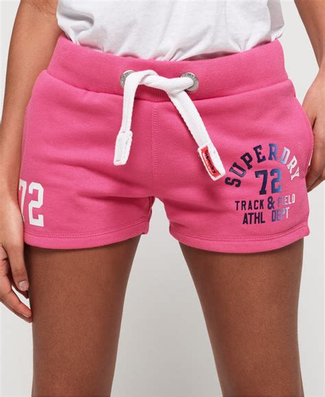 Superdry Track And Field Lite Short Shorts Voor Dames