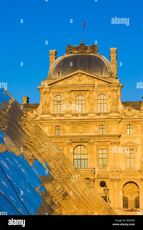 The Louvre Palace And Museums Paris France Stock Photo Alamy