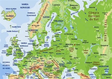 Lectii De Geografie Europa Așezarea Geografică și țărmurile