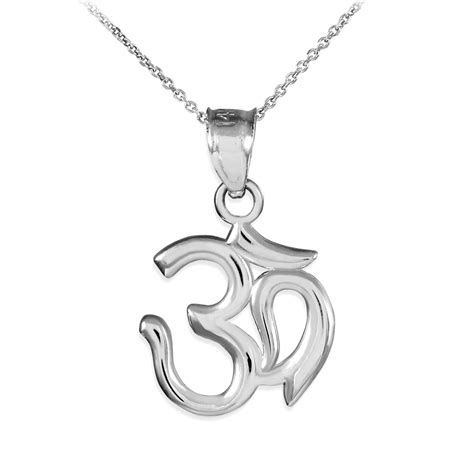 925 Sterling Silver Omohm Pendant Necklace