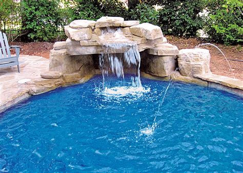 10 Stunning Contemporary Private Pool Waterfalls Ideas