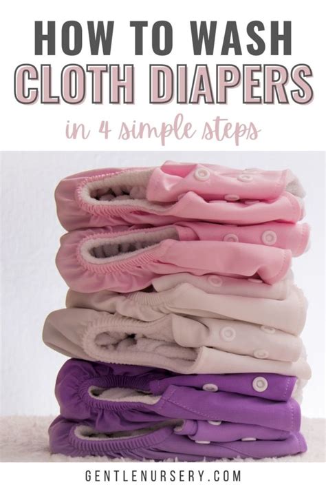 How To Wash Cloth Diapers Without Harsh Chemicals A Step By Step Guide