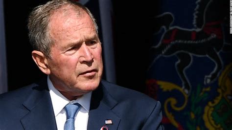 George W Bush Just Threw A Whole Lot Of Shade At Donald Trump Cnnpolitics