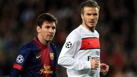 David Beckham Sueña Con Lionel Messi Para Jugar En Su Club De La Mls