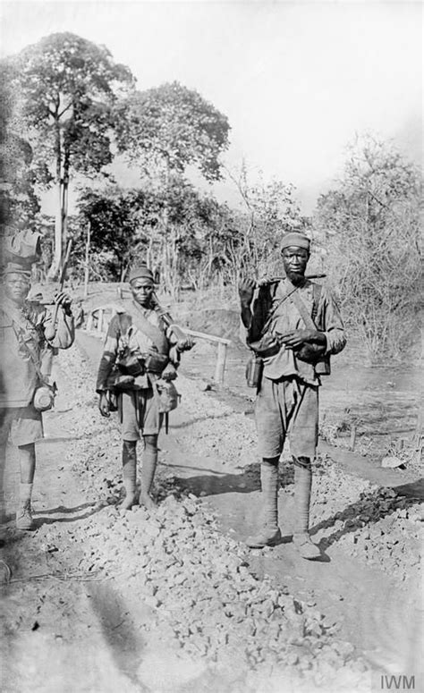 Men Of The Nigerian Brigade During The German East African Campaign