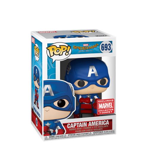 Pop Marvel Captain America Mcc Excl Pop Ular בובות פאנקו פופ