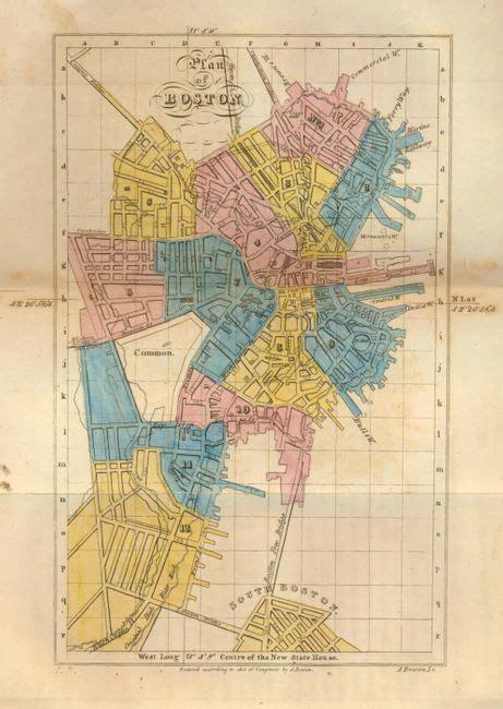 Old World Auctions Auction 131 Lot 327 A Geography Of Boston
